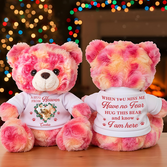 Special Teddy Bear - Teddy Bear With Personalized Photo Shirt