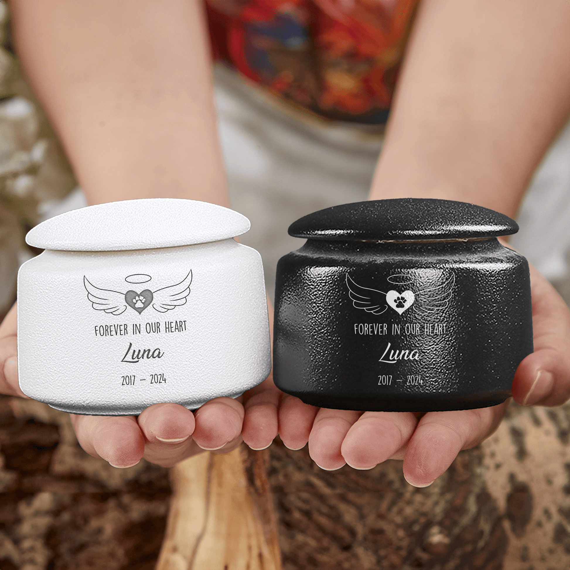 Personalized Pet Urn - Pet Urn with Name - Ashes Keepsake - Pet Gifts