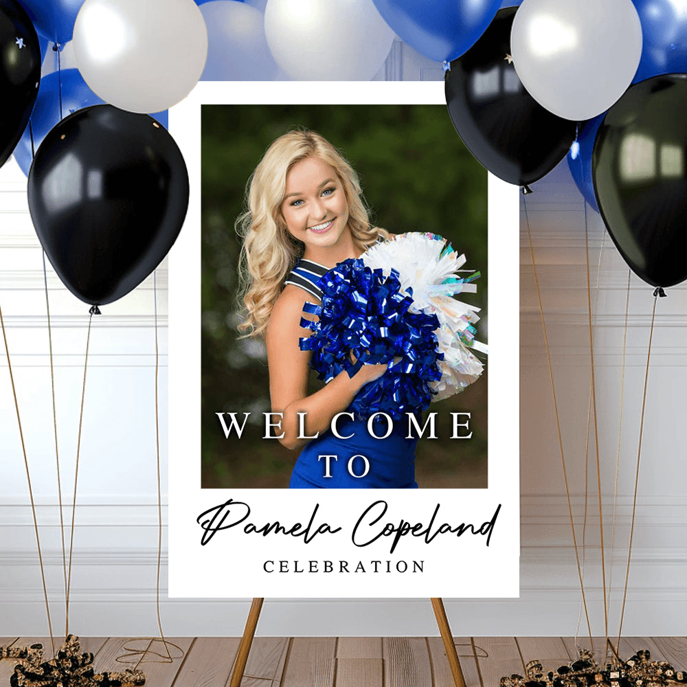 Graduation Party Sign - Personalized High School College Sign