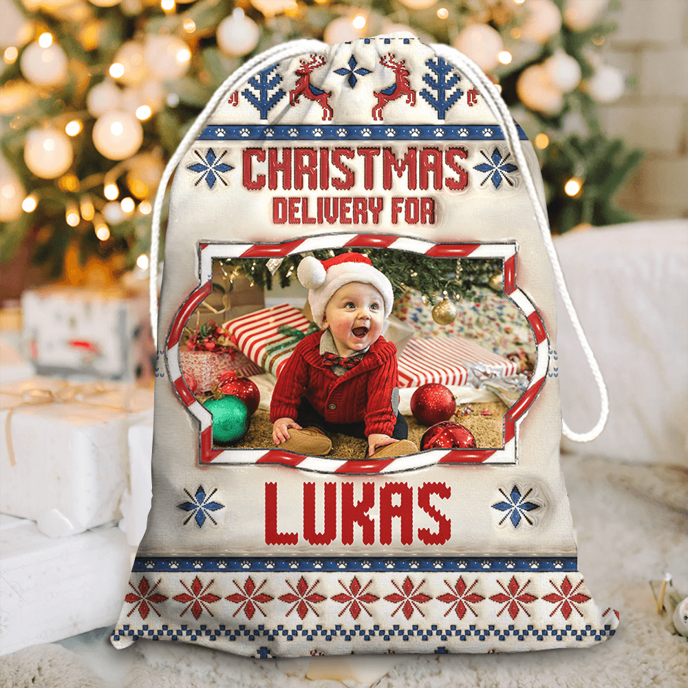 Christmas Gift Bags - Personalized 3D Inflated Christmas Gift Bag