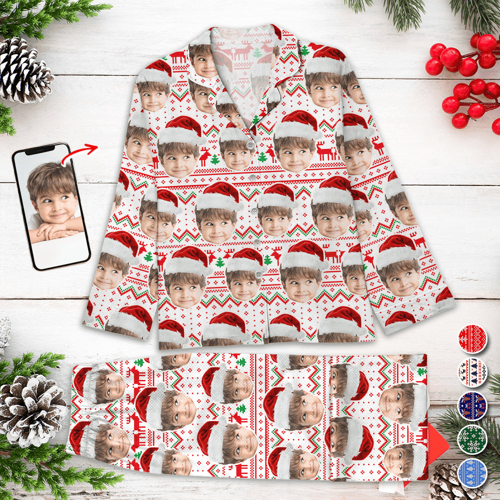 Custom Christmas Cat Pajamas - Personalized Family Pajama Set
