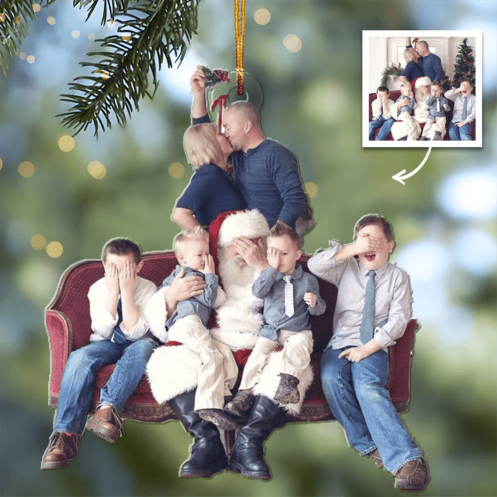 Customized Photo Ornament - Personalized Acrylic Keepsake