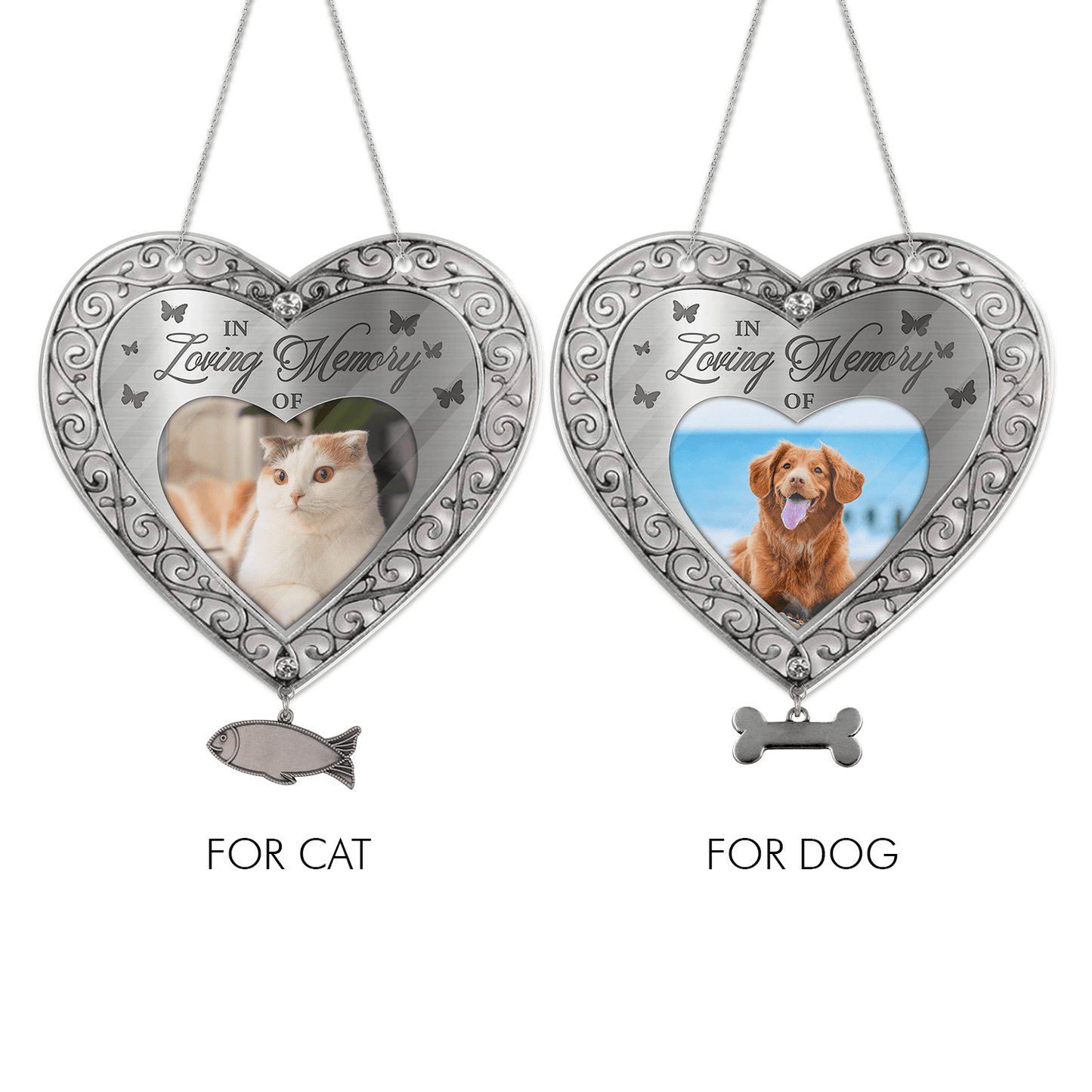 Personalized Cat Memorial Acrylic Sign - Custom Pet Remembrance Sign