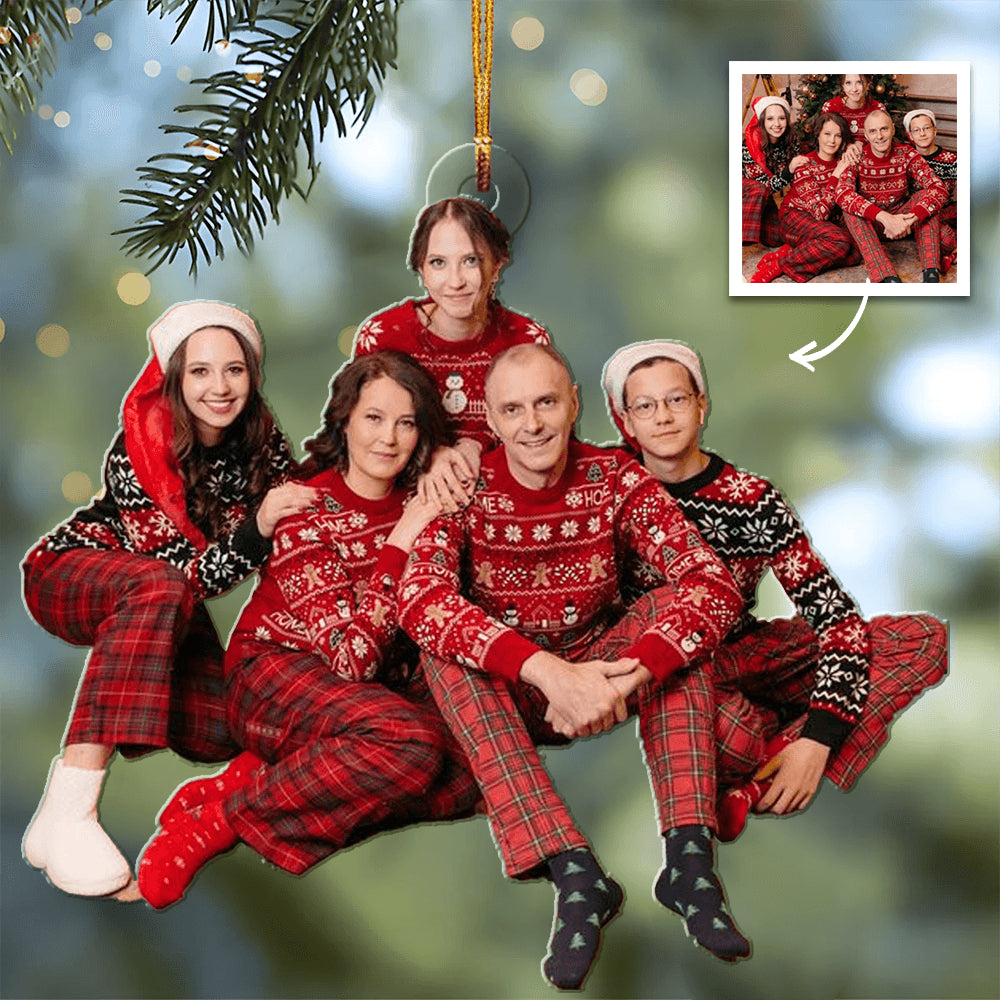 Customized Photo Ornament - Personalized Acrylic Keepsake