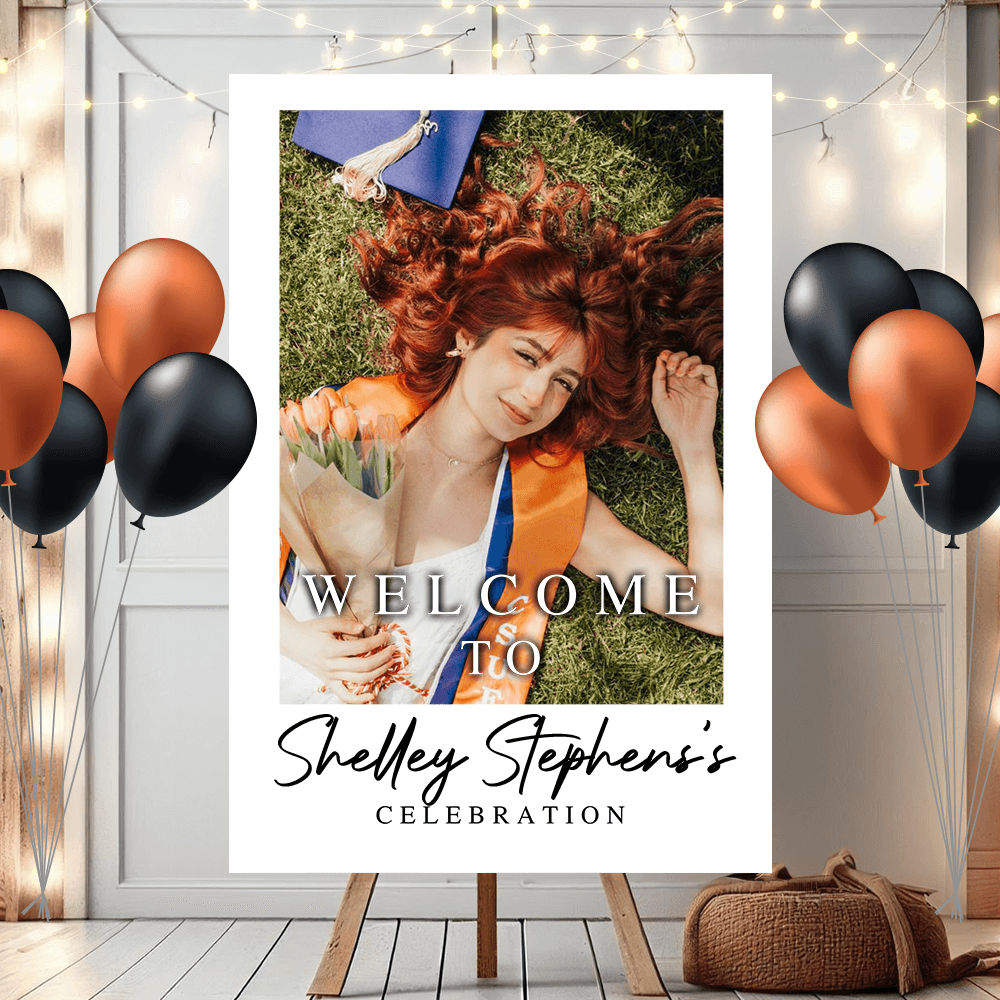 Graduation Party Sign - Personalized High School College Sign