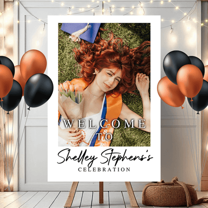 Graduation Party Sign - Personalized High School College Sign