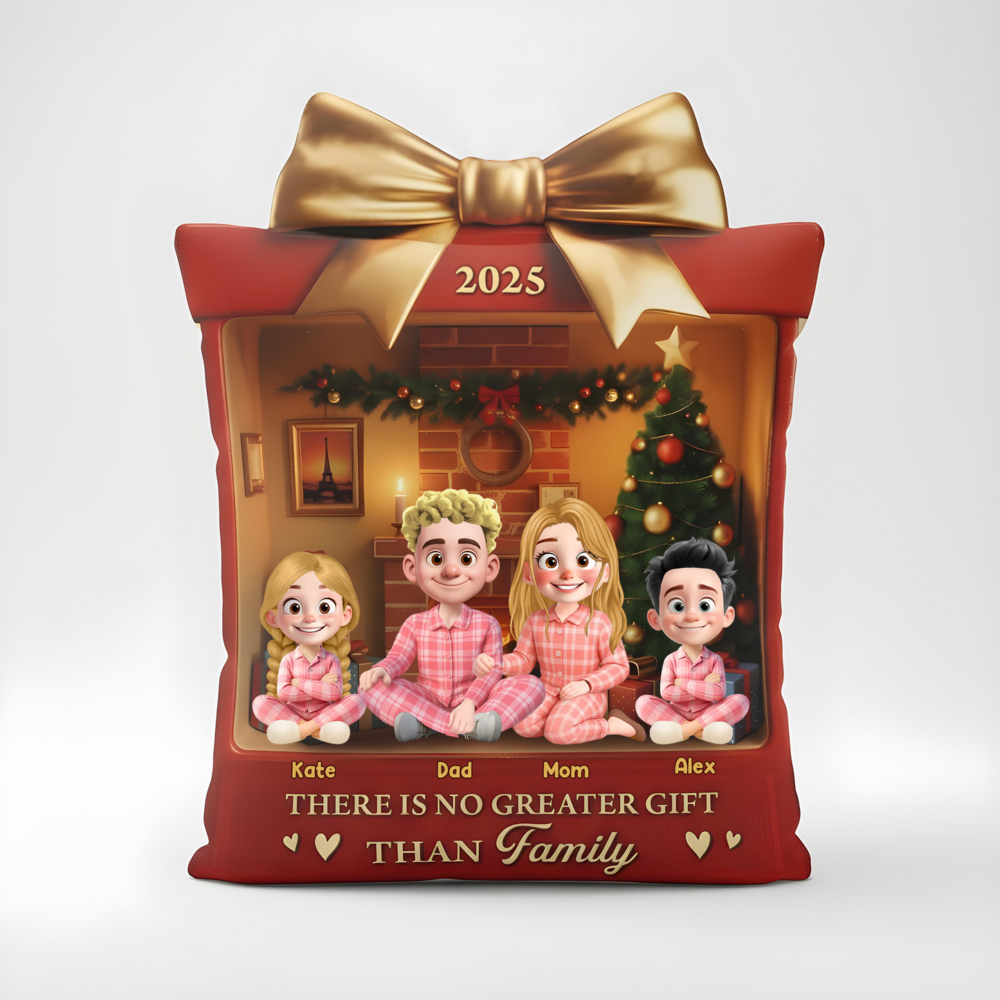 Our Family - Personalized Custom Shaped Pillow