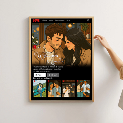 Couple Frame - Personalized Poster And Canvas Print