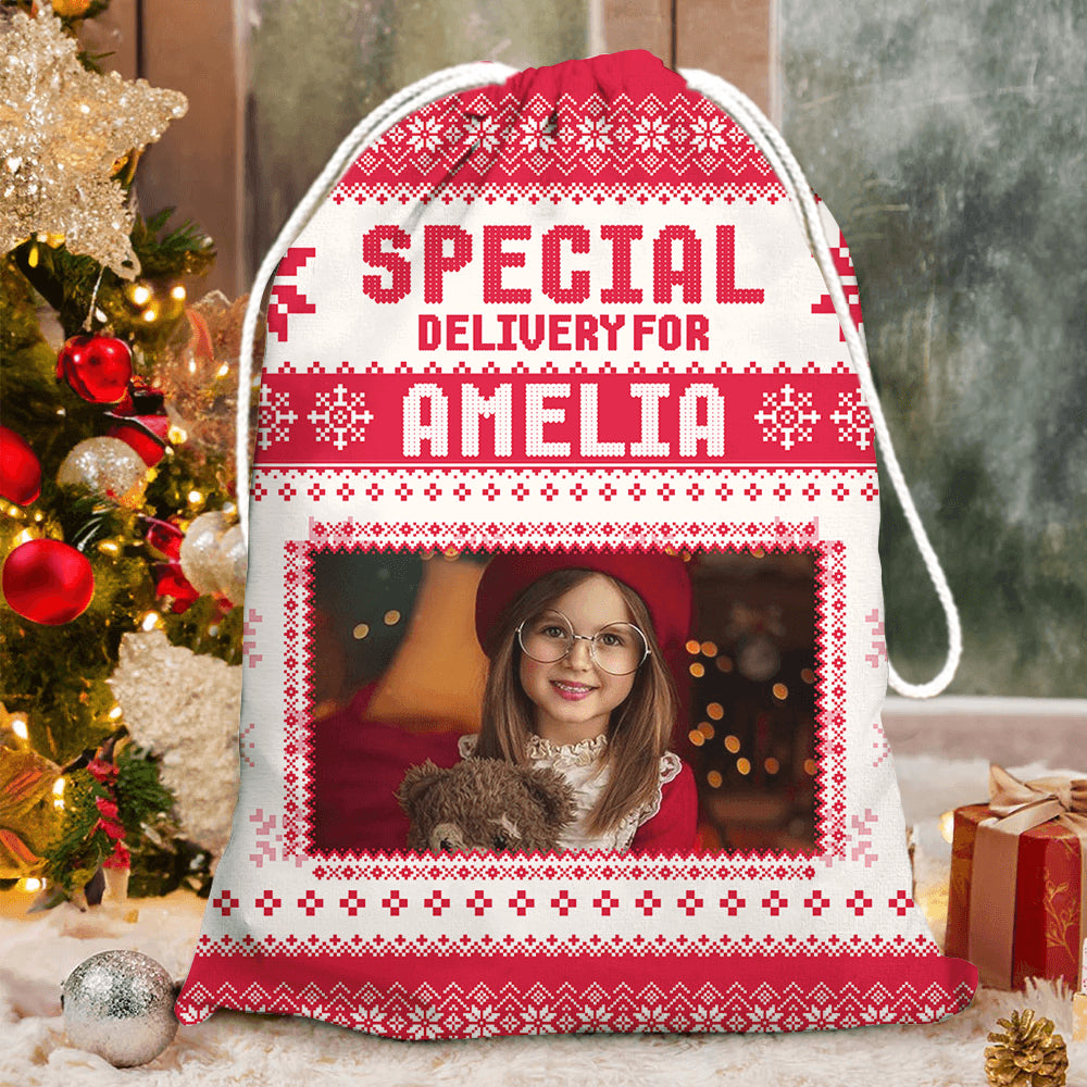 Custom Name Christmas Bag - Personalized Santa Bag Christmas For All