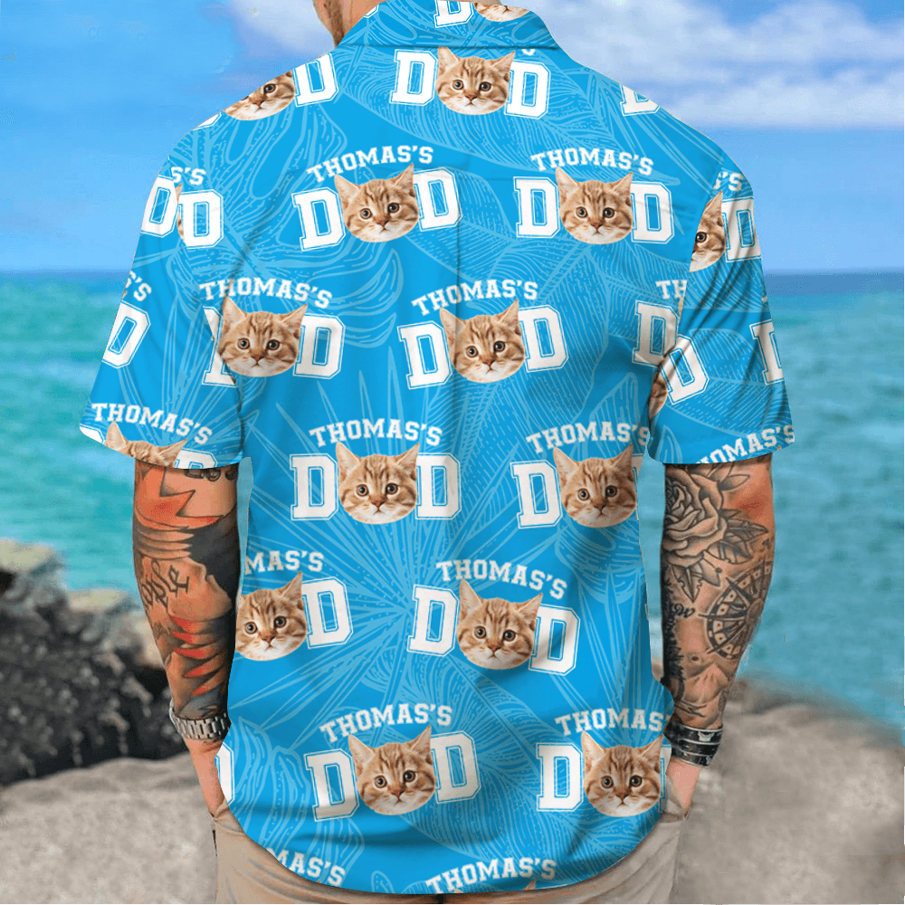 Personalized Hawaiian Shirt - Custom Photo and Name Family Shirt