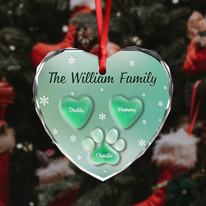 Personalisiertes Weihnachtsornament „Unser erstes Weihnachten als Mr. &amp; Mrs.“ aus Kristallglas – Weihnachtsornament für Paare 