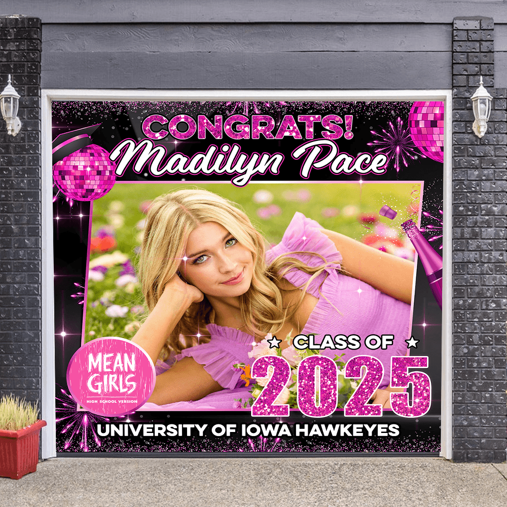 Trending 2025 Congratulations Class Of 2025 - Graduation Garage Door Decorations, Single Garage, Garage Door Banner