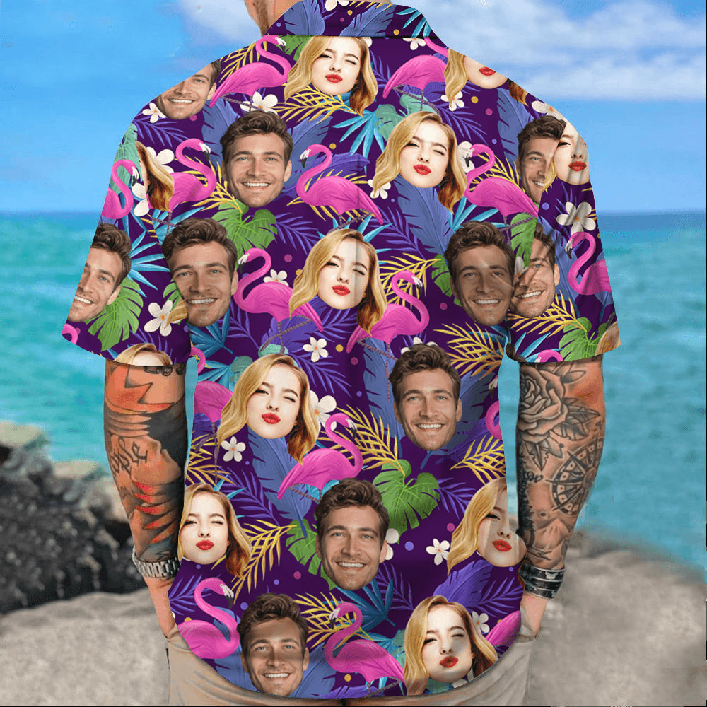 Neon Style Hawaiian Shirt - Personalized Father's Day Gift
