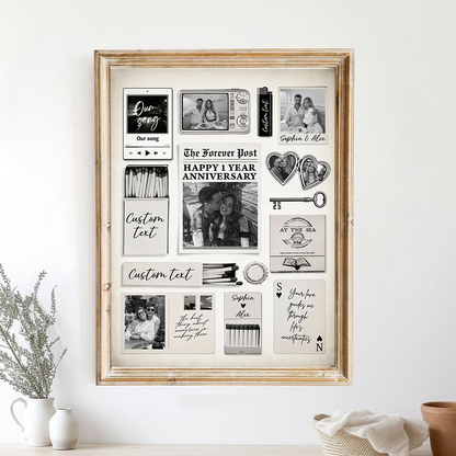 The Best Times Couple Valentine's Canvas - Personalized Poster And Canvas Print