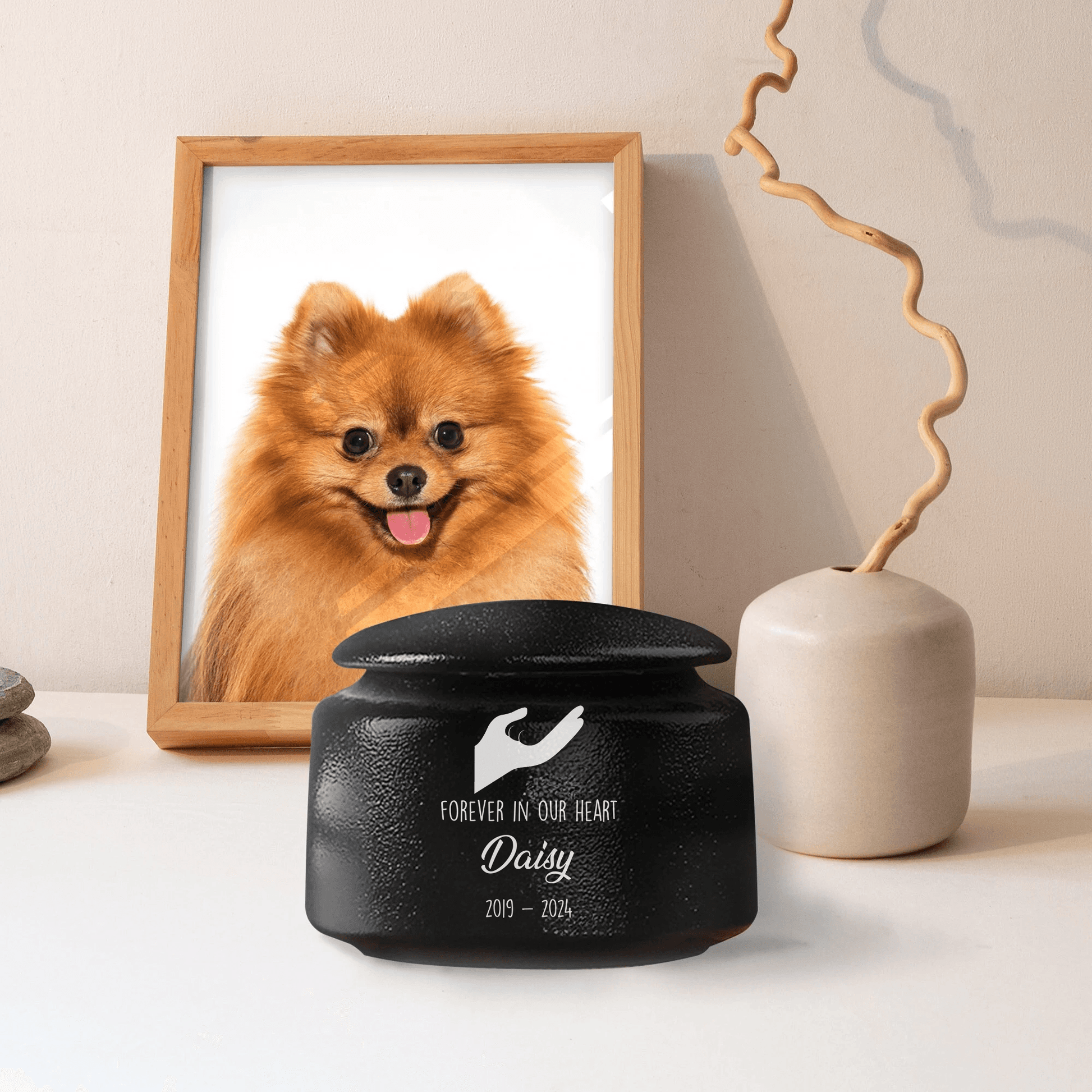 Personalized Pet Urn - Pet Urn with Name - Ashes Keepsake - Pet Gifts