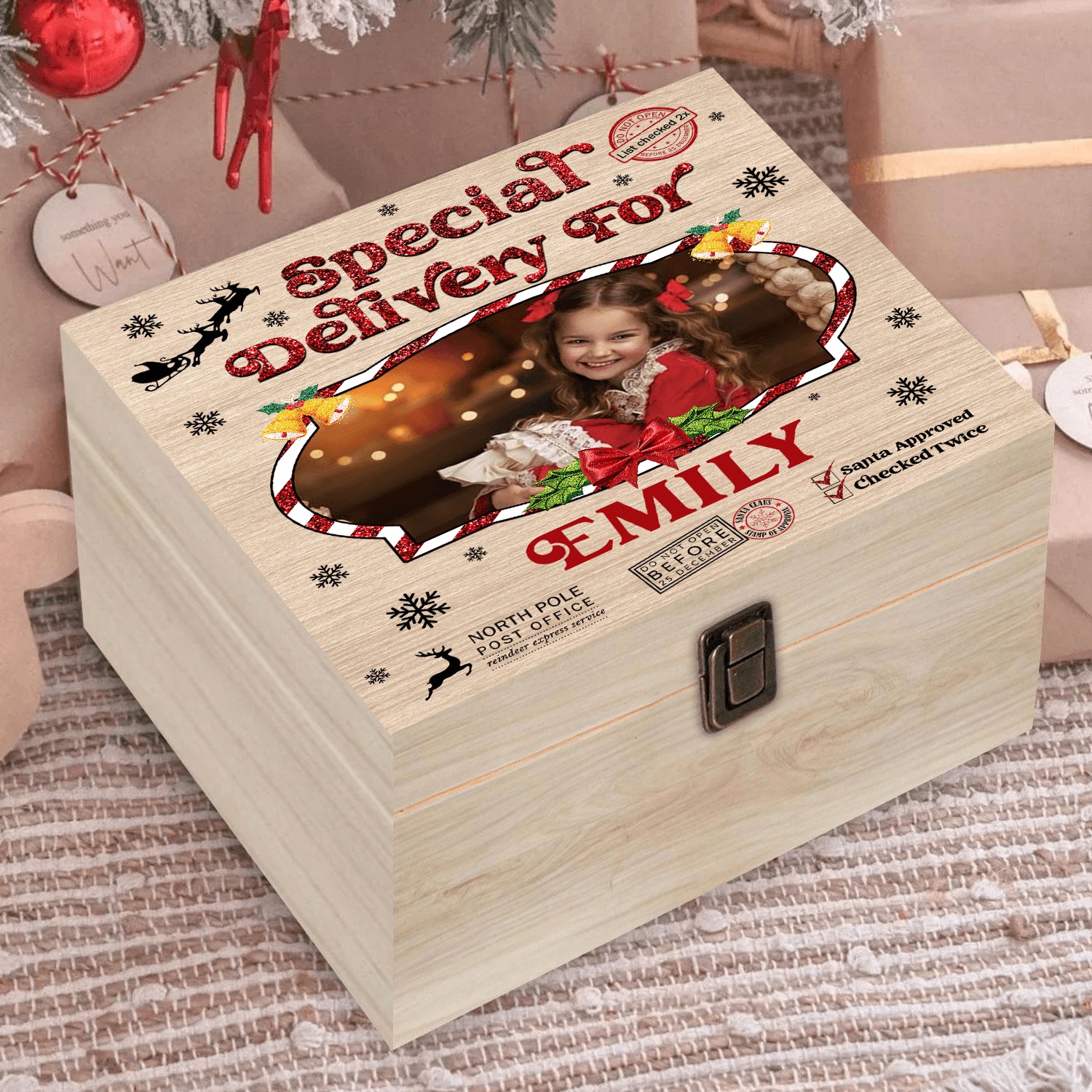 Photo Special Delivery - Personalized Christmas Eve Box For Kids