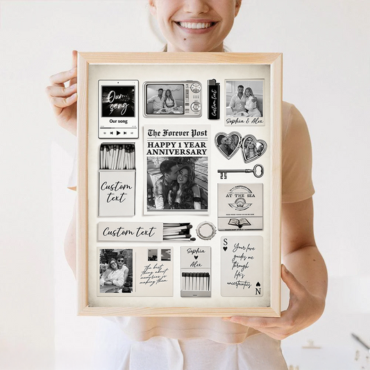 The Best Times Couple Valentine's Canvas - Personalized Poster And Canvas Print