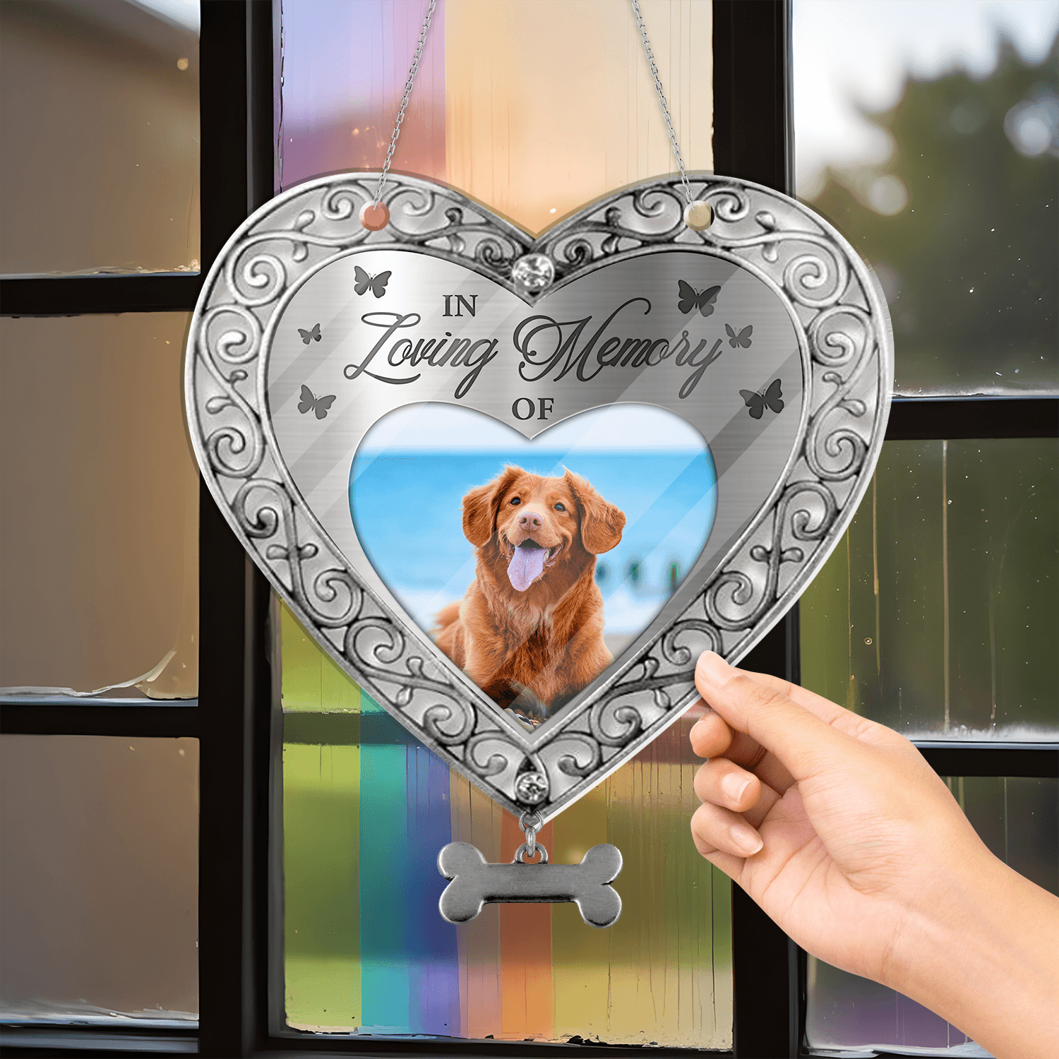 Personalized Cat Memorial Acrylic Sign - Custom Pet Remembrance Sign