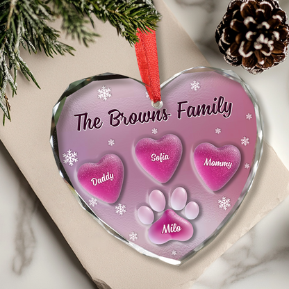 Personalisiertes Weihnachtsornament „Unser erstes Weihnachten als Mr. &amp; Mrs.“ aus Kristallglas – Weihnachtsornament für Paare 