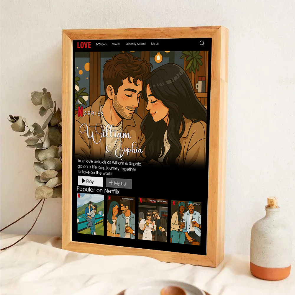 Couple Frame - Personalized Poster And Canvas Print