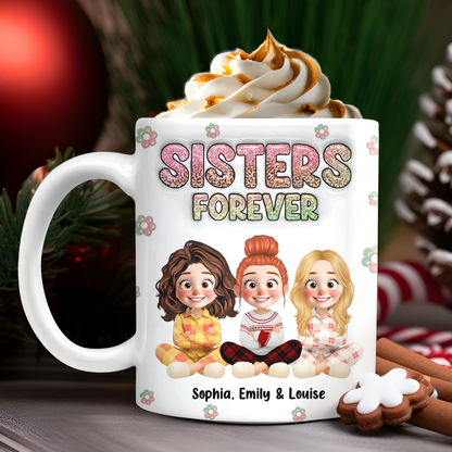 Bestie Forever - Personalized Custom 3D Inflated