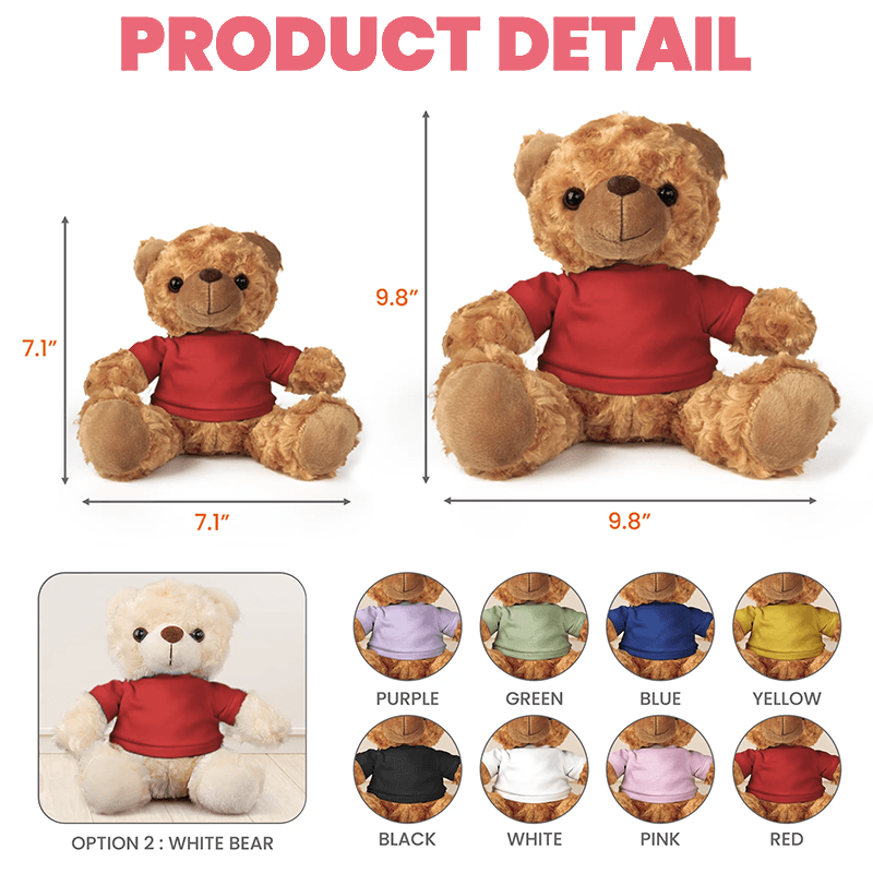 In My Graduation Era 2025 - Personalized Shirt - Grad Teddy Bear
