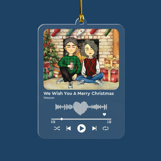 Our Favorite Song Together - Personalized Acrylic Ornament
