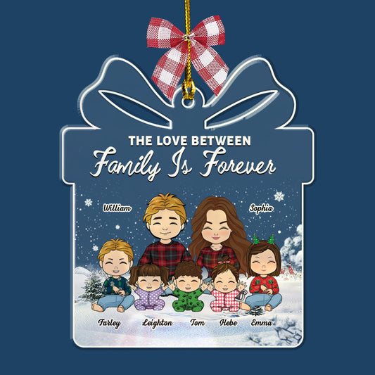 Love Between Family is Forever - Personalized Acrylic Gift