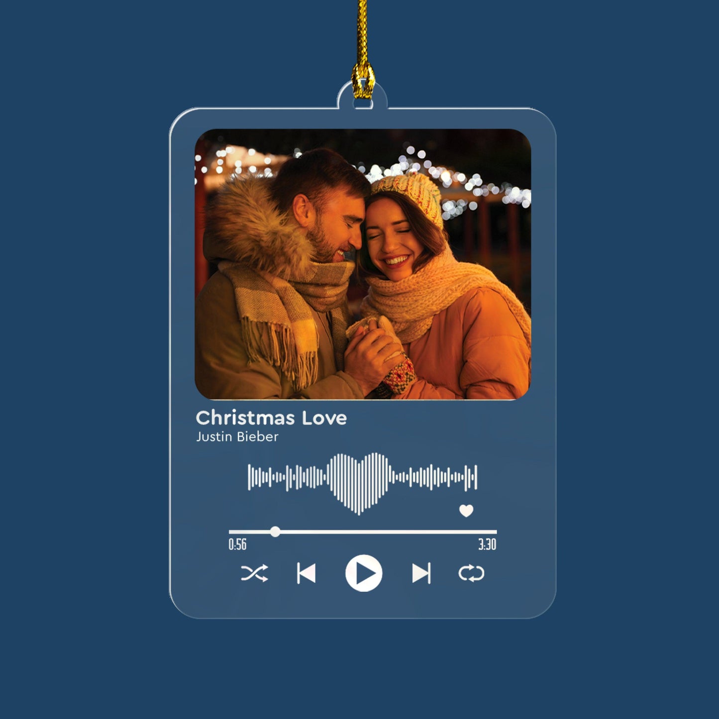 Our Favorite Song Together - Personalized Acrylic Ornament