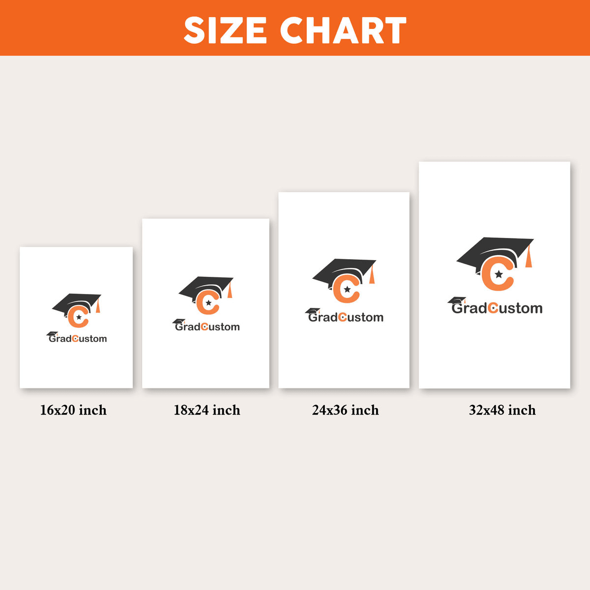 Minimalist 2025 Grad Welcome Sign - Personalized Graduation Decoration