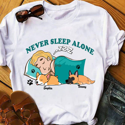Personalized SleepShirt For Dog Lovers - Custom Unisex Tee